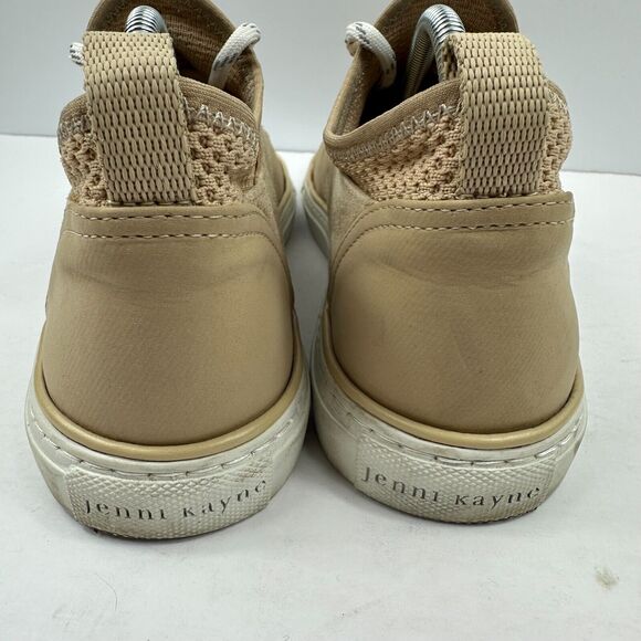 Jenni Kayne Women's Trainer Sneaker Natural Tan EU38 US8 Slip On Suede Italy - Picture 5 of 11